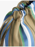 The Frankie Shop striped cotton-blend small pouch (British brand)