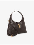 Dune Dorset woven leather shoulder bag (British brand)