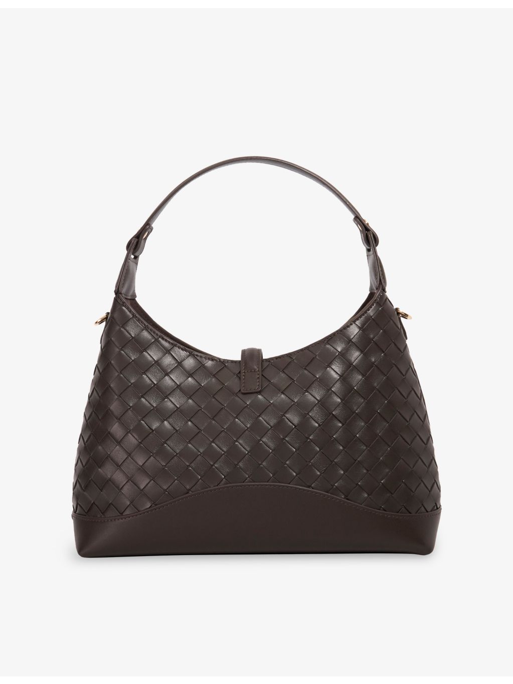 Dune Dorset woven leather shoulder bag (British brand)
