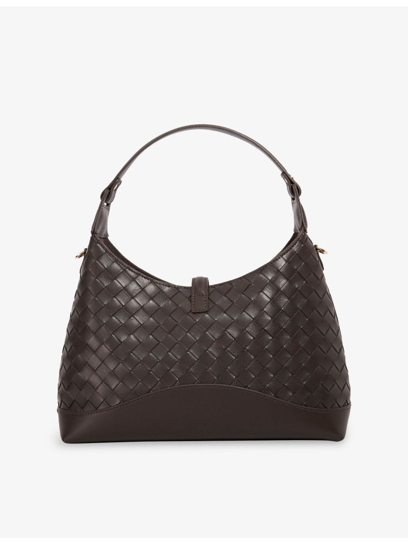 Dune Dorset woven leather shoulder bag (British brand)