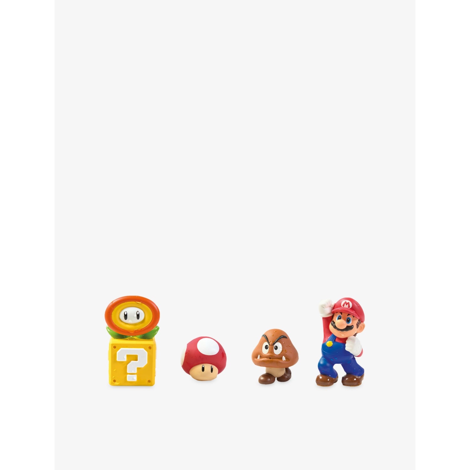 Super Mario four squirter bath toys set - British product