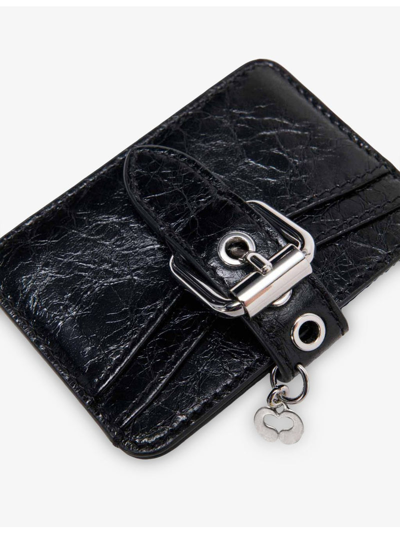 Maje Miss M leather card holder with three card slots (British brand)