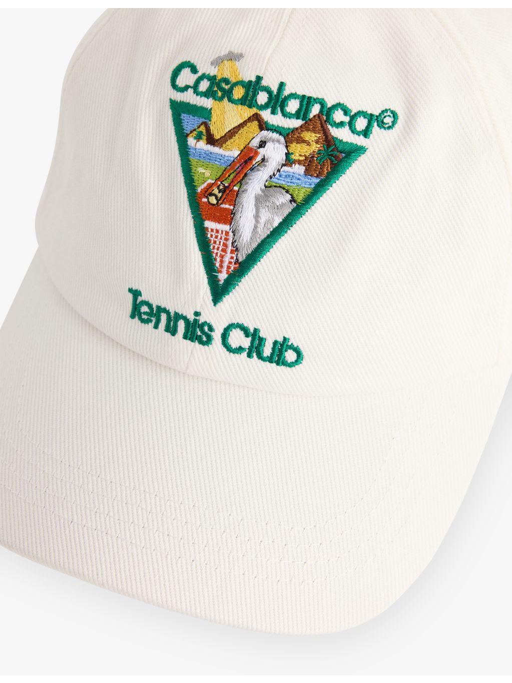 Casablanca Pyramid Abduction cotton baseball cap, UK version