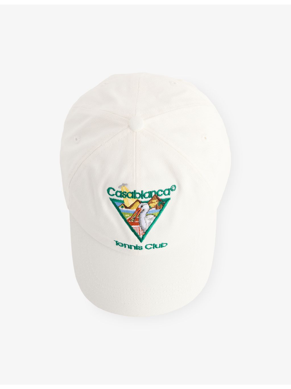 Casablanca Pyramid Abduction cotton baseball cap, UK version