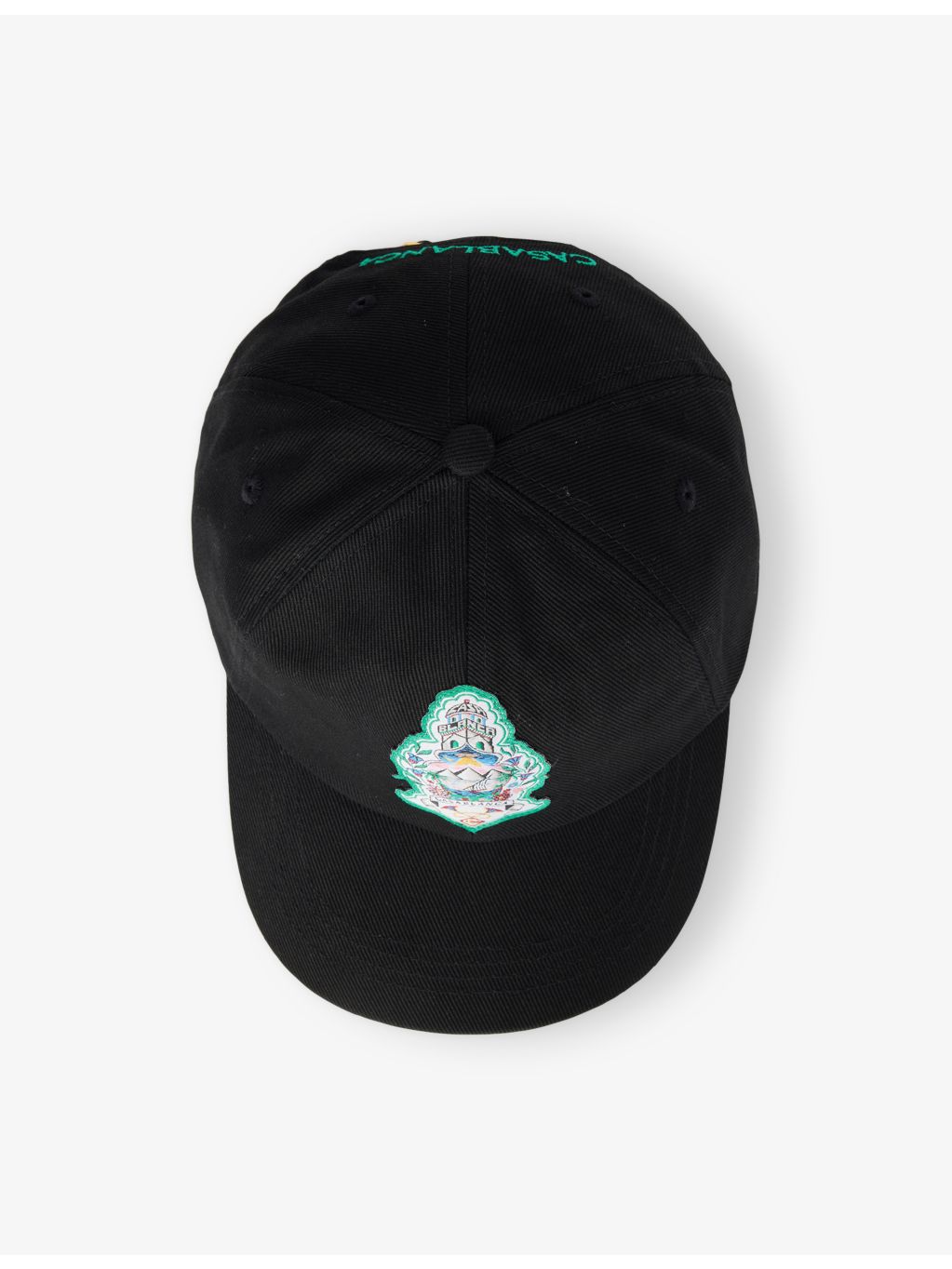 Casablanca brand-patch cotton cap, imported from the UK