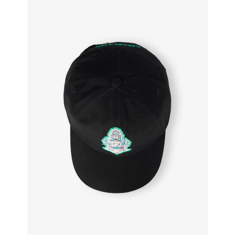 Casablanca brand-patch cotton cap, imported from the UK