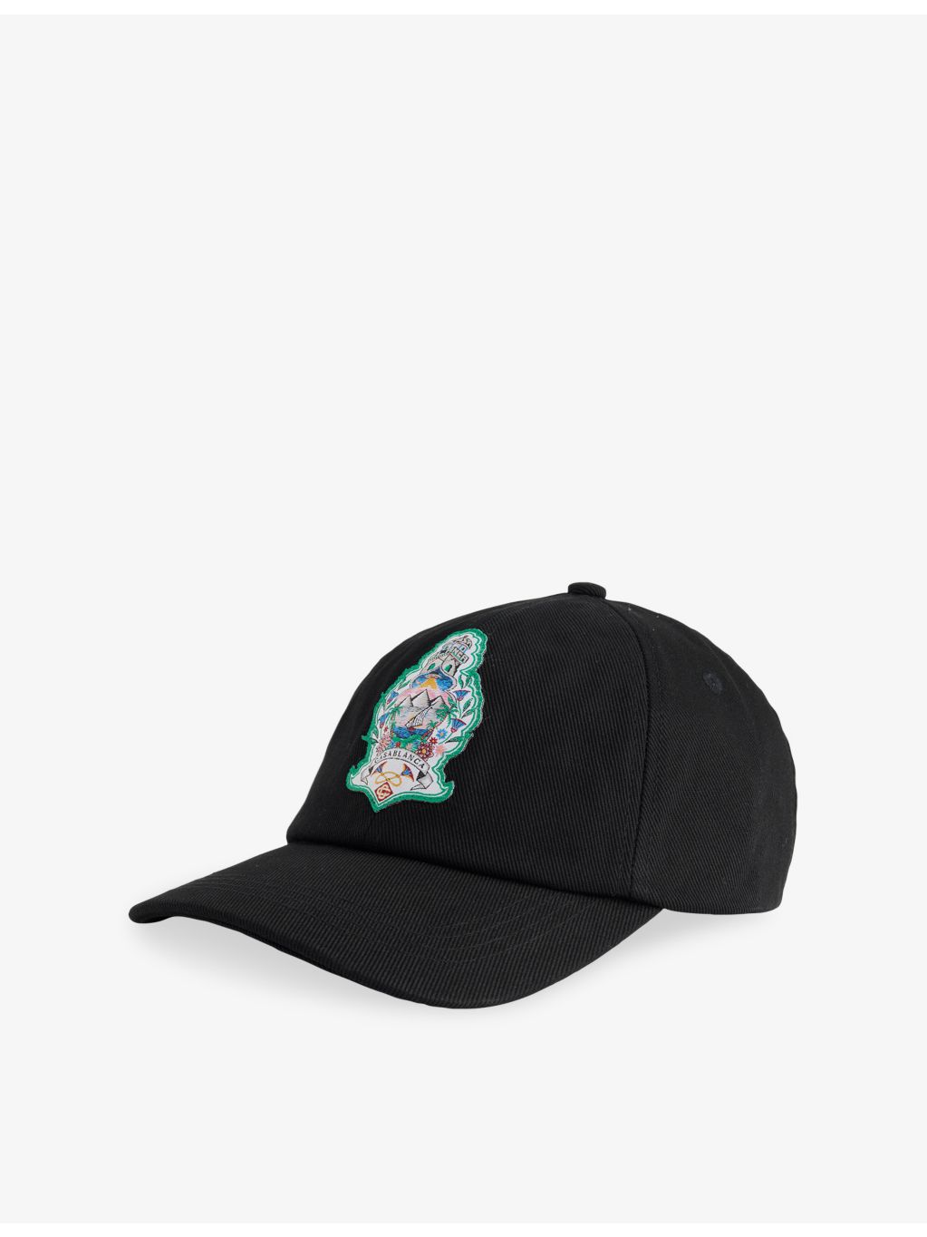 Casablanca brand-patch cotton cap, imported from the UK