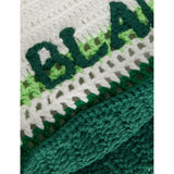 Casablanca embroidered cotton crochet tote bag, imported from the UK