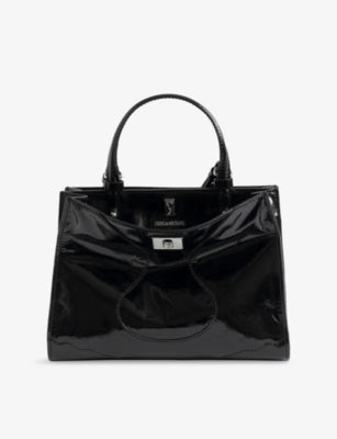 Zadig&Voltaire Jack patent leather handbag, imported from the UK
