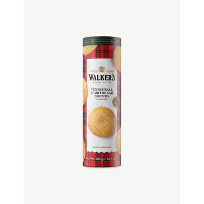 selfridges Walker's Tennis Ball Wimbledon Shortbread Rounds Tin 300g- Buy online at McGrocer