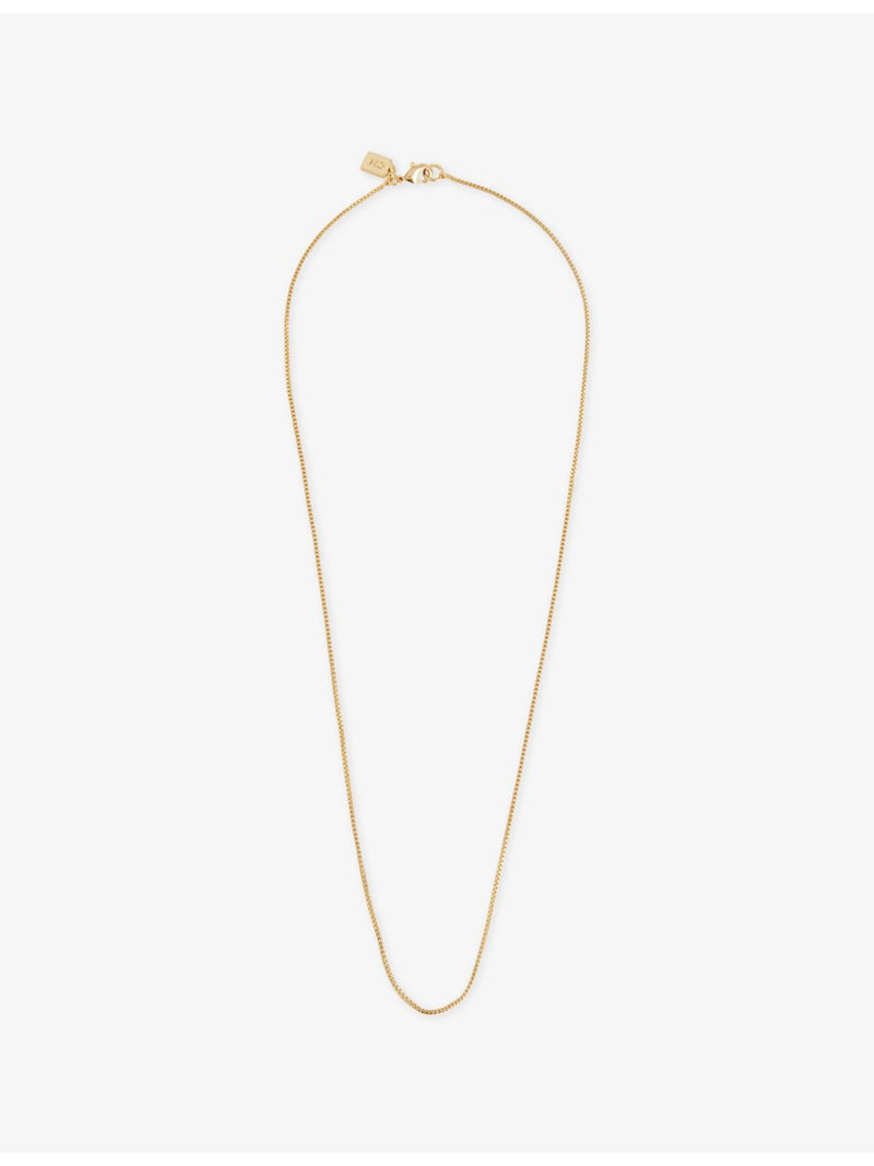 Crystal Haze 18ct yellow-gold plated brass chain 50cm (British brand)