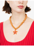 Minerva starfish pendant necklace 45-50cm, imported from the UK