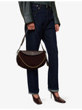 NEOUS Libra suede leather shoulder bag - British product