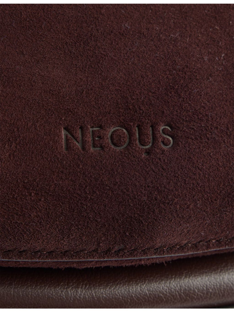 NEOUS Libra suede leather shoulder bag - British product