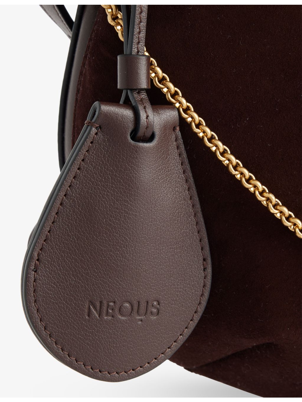 NEOUS Libra suede leather shoulder bag - British product