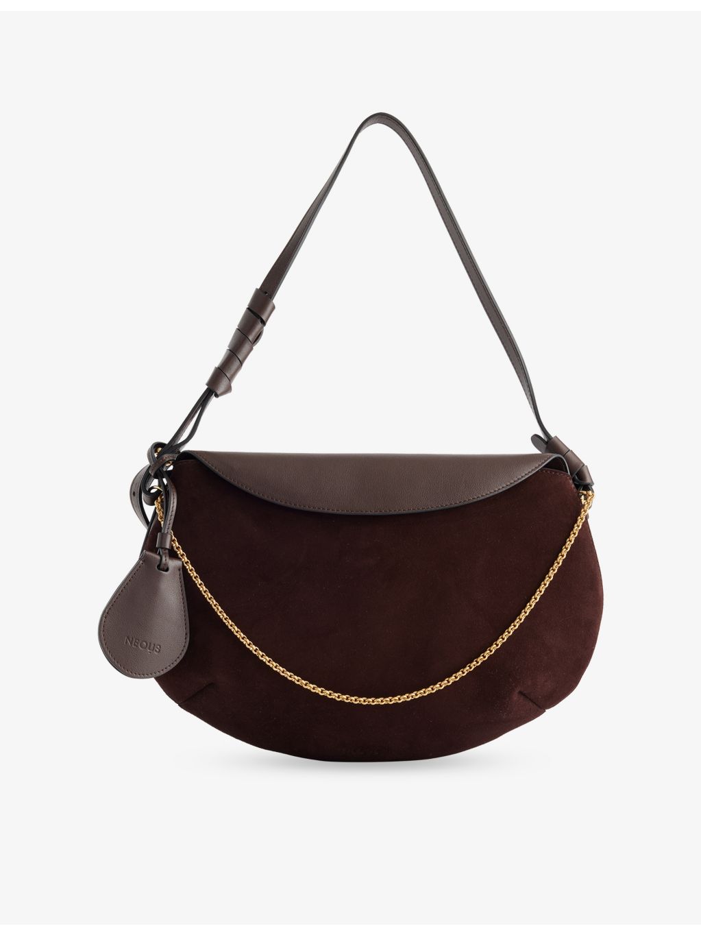 NEOUS Libra suede leather shoulder bag - British product