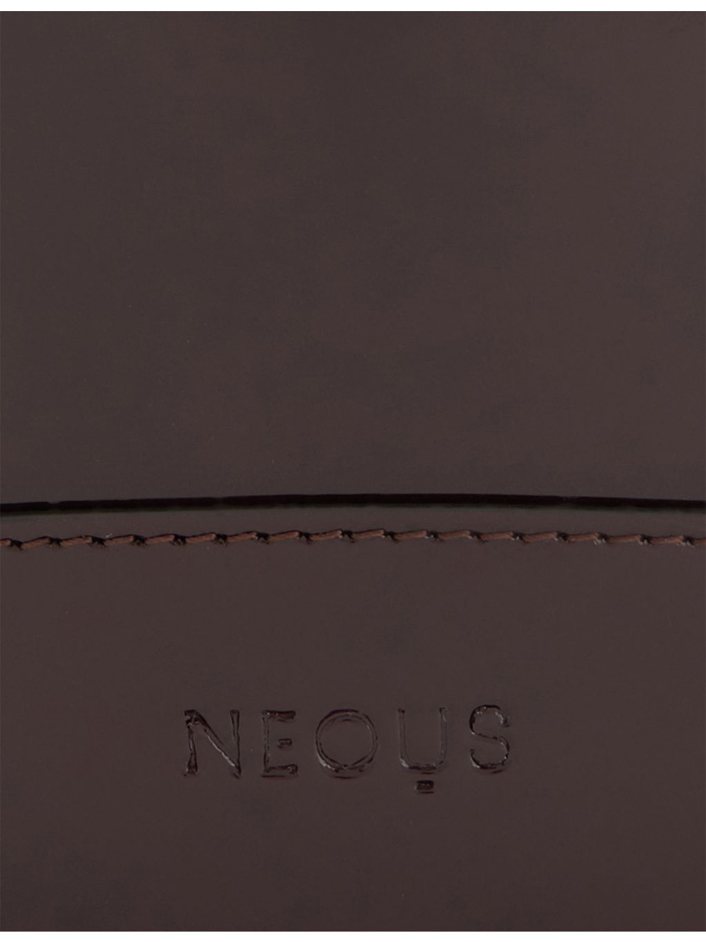Neous Pardalis leather bucket bag with shoulder strap, UK version