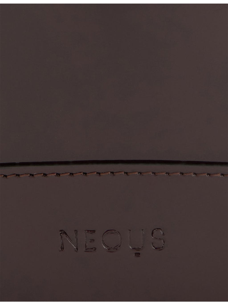 Neous Pardalis leather bucket bag with shoulder strap, UK version