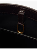 Neous Pardalis leather bucket bag with shoulder strap, UK version