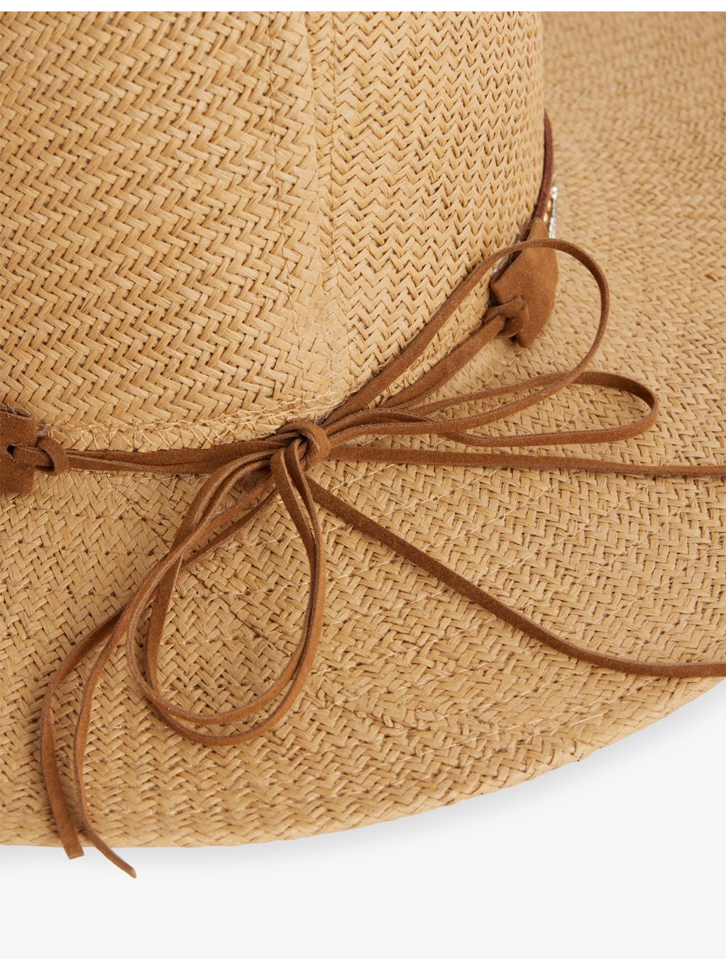 Melissa Odabash Kate woven fedora hat - British product
