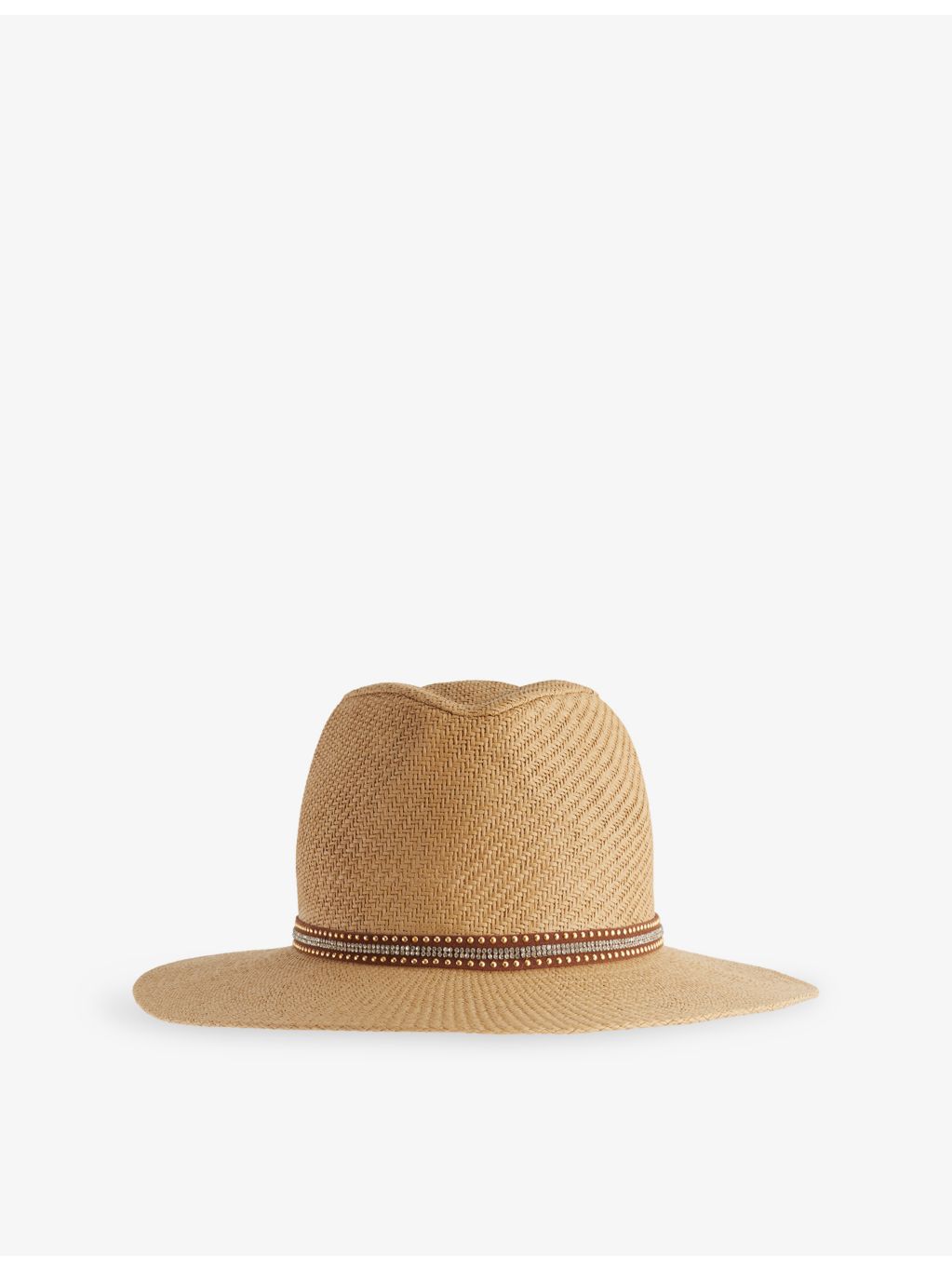 Melissa Odabash Kate woven fedora hat - British product