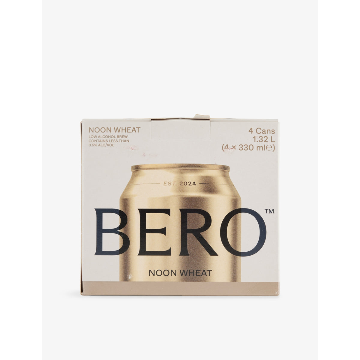 Bero Noon Wheat low-alcoholic beer 4 x 330ml, imported from the UK