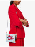 Olympia Le-Tan lobster embroidered book clutch bag (British brand)