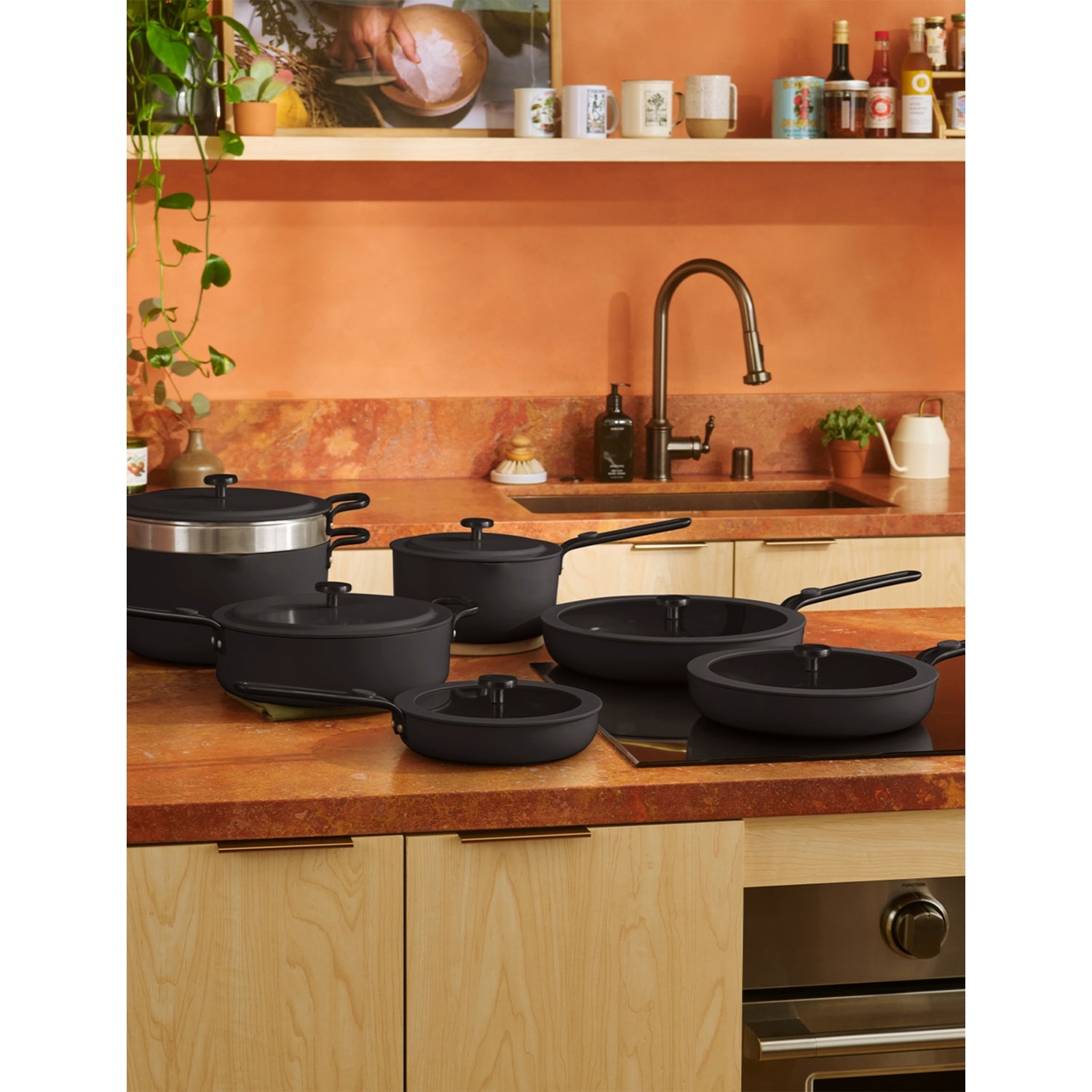 Essentials 11-piece cookware set, imported from the UK