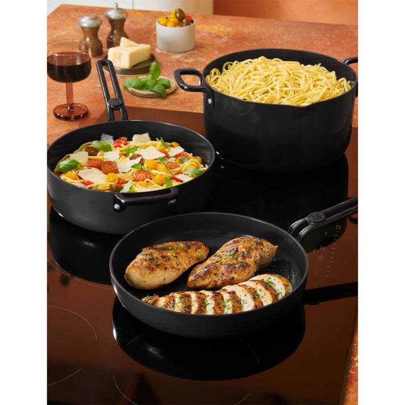 Essentials 11-piece cookware set, imported from the UK