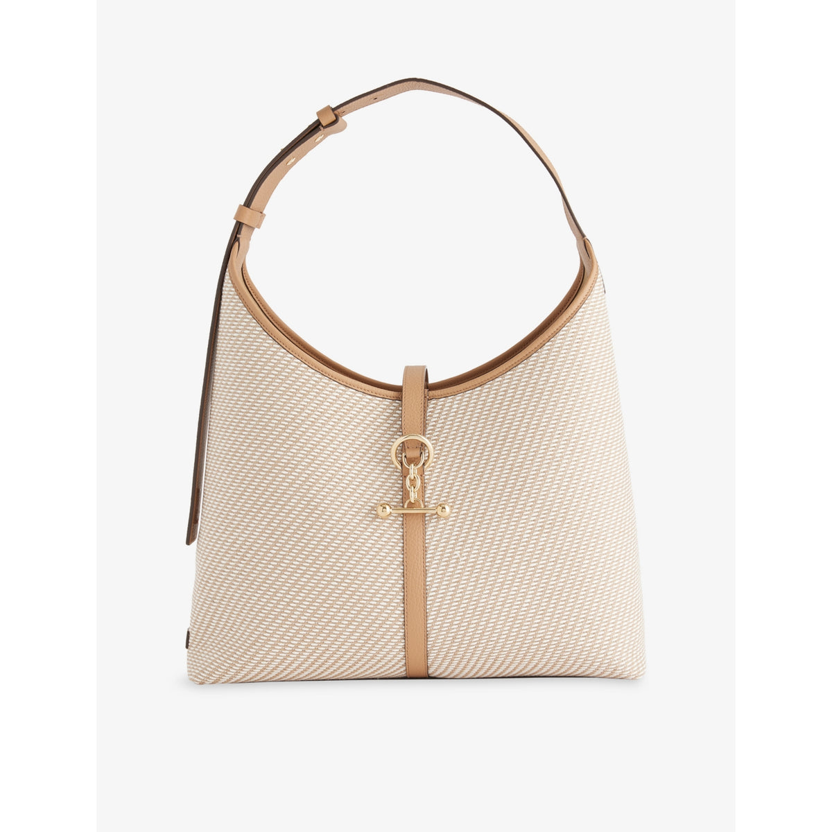 Strathberry Kite Maxi cotton-twill shoulder bag, imported from the UK