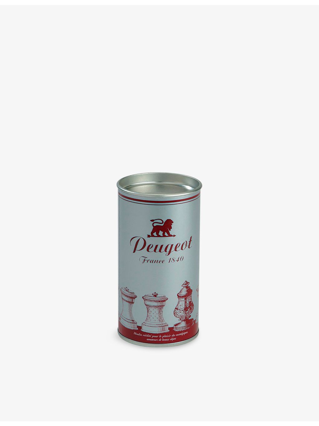 Peugeot Mignon silver-plated salt mill 10cm (British brand)