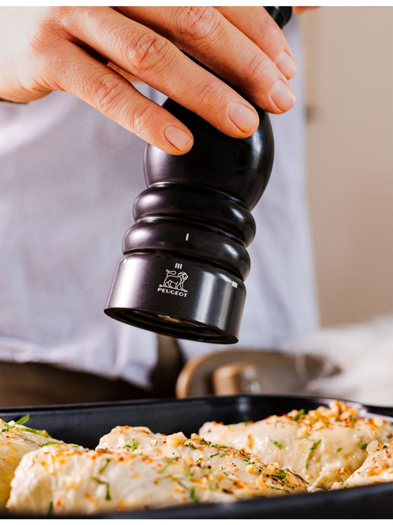 Peugeot wood pepper mill 18cm, imported from the UK
