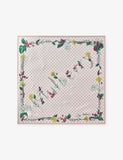 River Side floral-print silk-twill scarf 70cm (British brand)