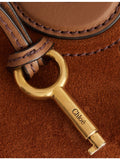 Chloé Paddington suede tote bag with padlock charm, UK version