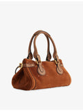 Chloé Paddington suede tote bag with padlock charm, UK version