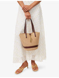 Chloé Charms medium raffia bucket bag - British product