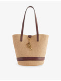 Chloé Charms medium raffia bucket bag - British product