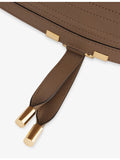 Chloé Marcie leather shoulder bag with gold hardware - British product