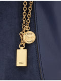 Chloé Spin leather tote bag with double handles - British brand