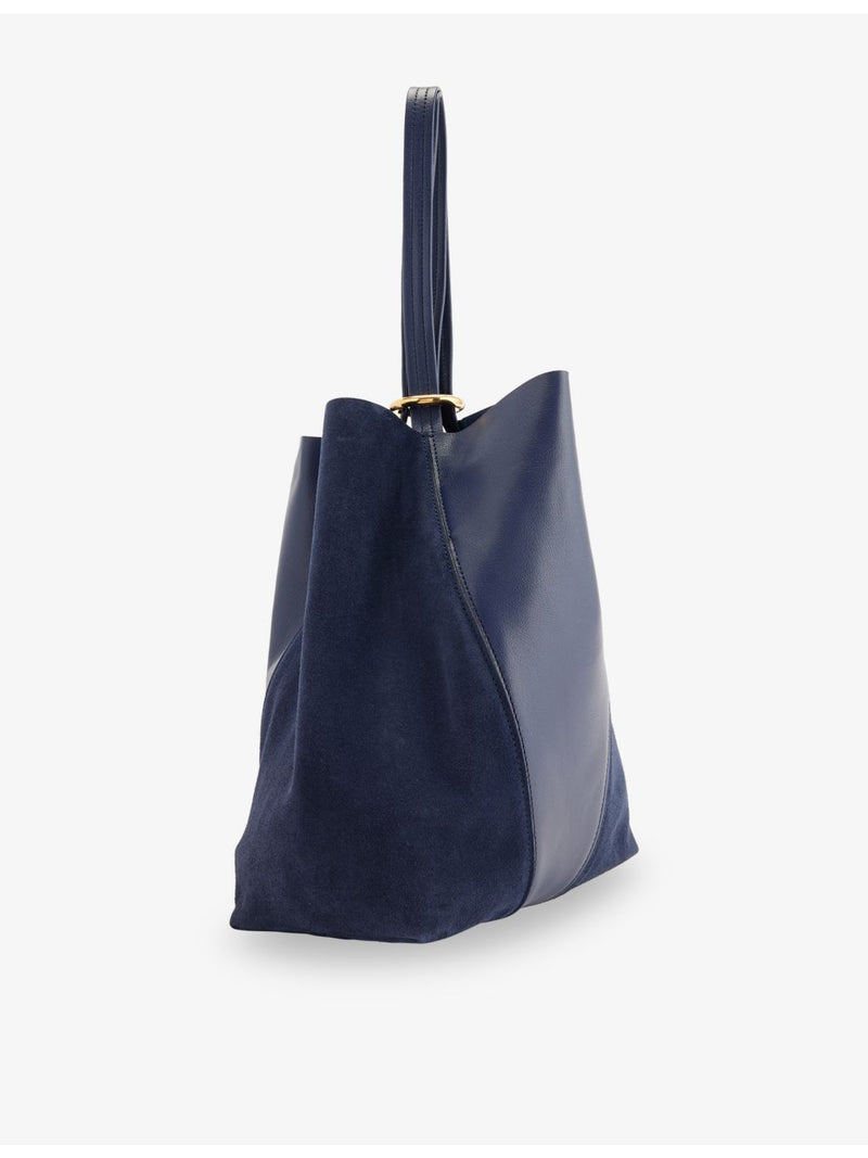 Chloé Spin leather tote bag with double handles - British brand