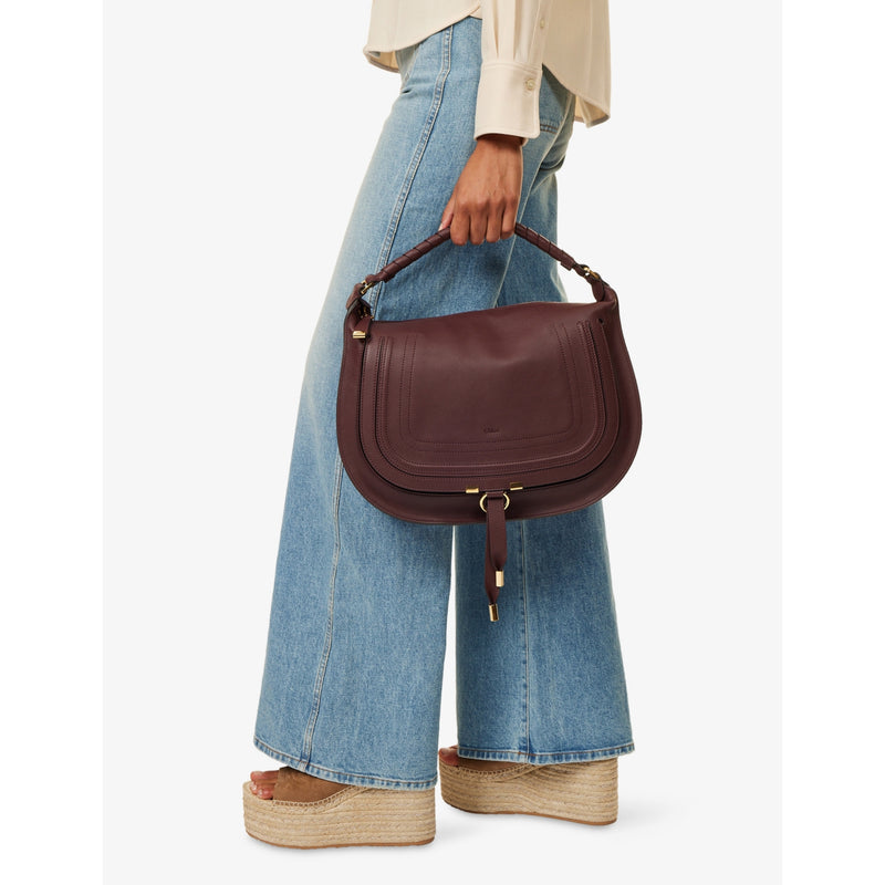 Chloé Marcie medium leather hobo bag, imported from the UK