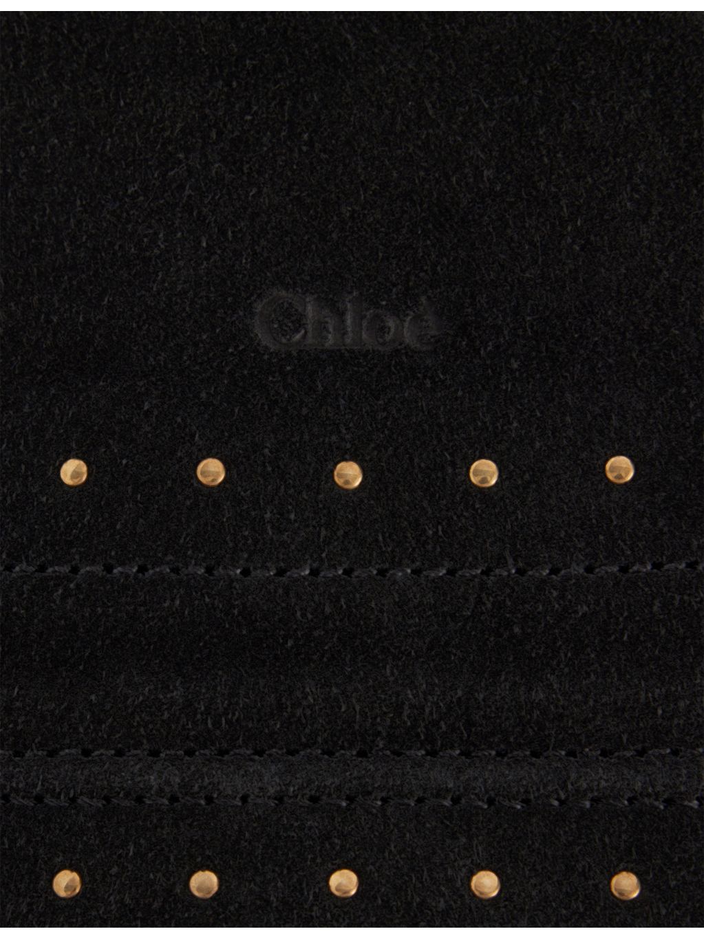 Chloé Marcie studded suede shoulder bag, UK version