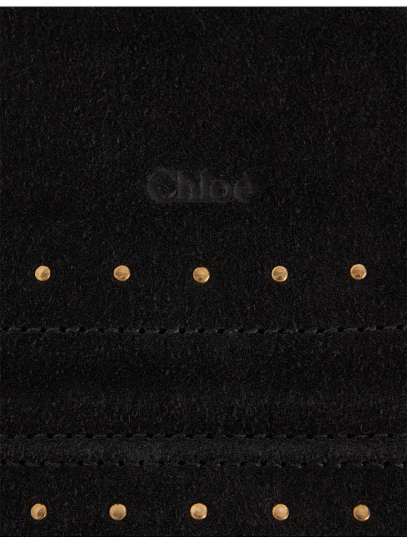 Chloé Marcie studded suede shoulder bag, UK version