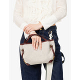 Chloé Clover small cotton-canvas tote bag, imported from the UK