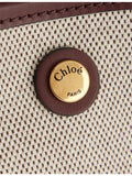 Chloé Clover small cotton-canvas tote bag, imported from the UK