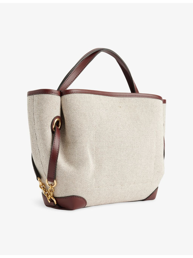 Chloé Clover small cotton-canvas tote bag, imported from the UK