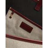 Chloé Clover small cotton-canvas tote bag, imported from the UK