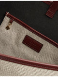 Chloé Clover small cotton-canvas tote bag, imported from the UK