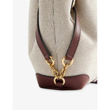 Chloé Clover small cotton-canvas tote bag, imported from the UK
