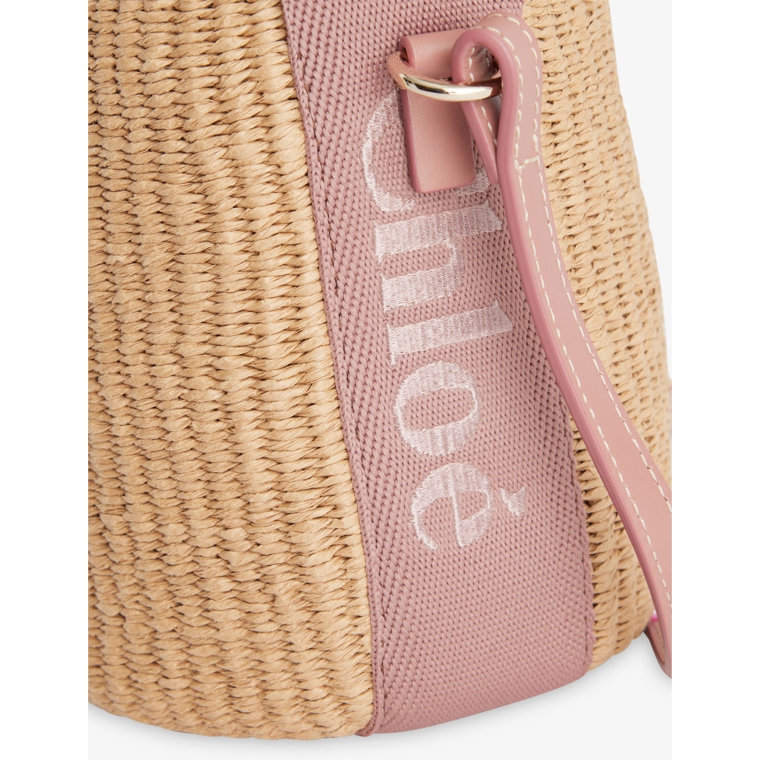 Chloé Small Woody Woven Basket Bag, imported from the UK